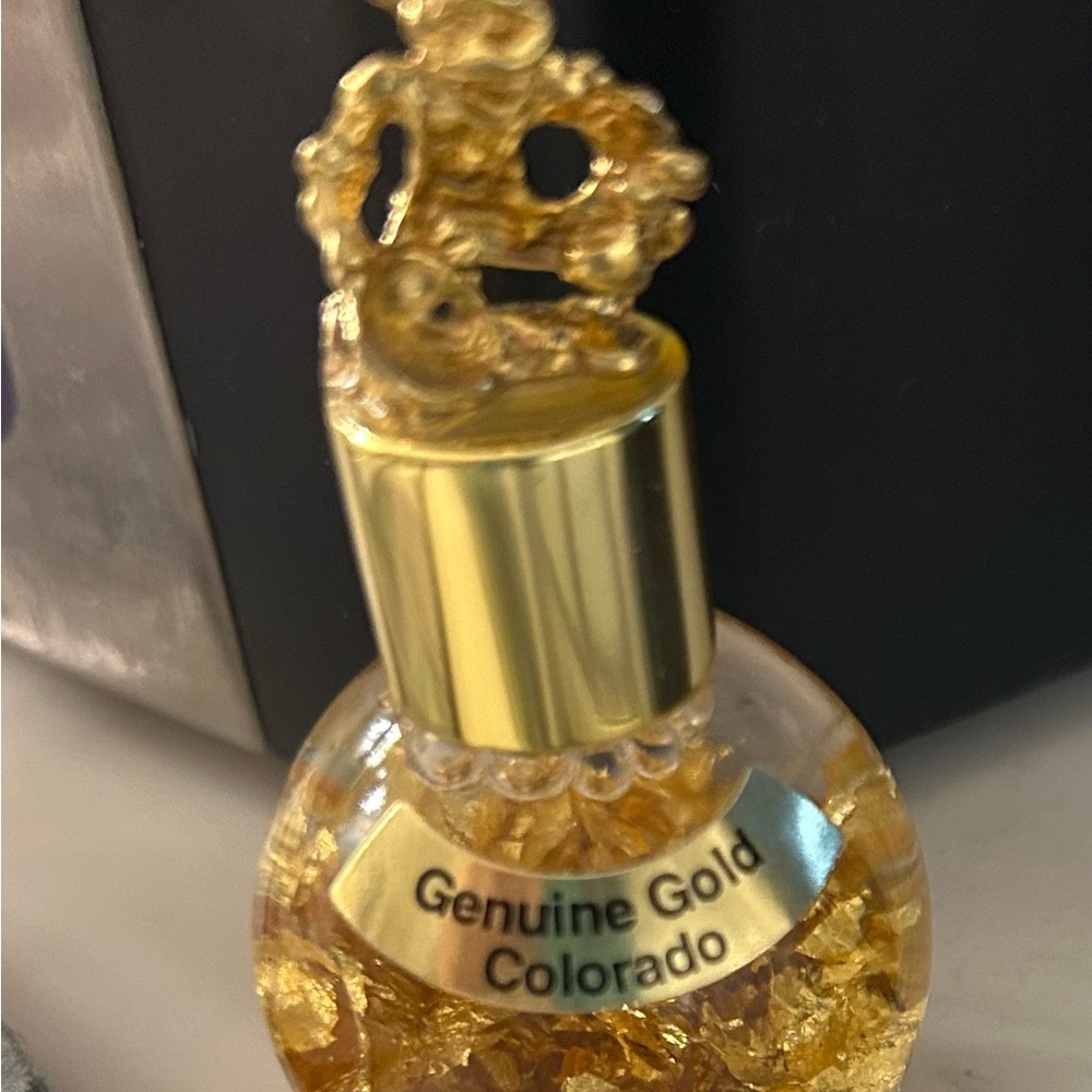 Genuine Gold Bottle